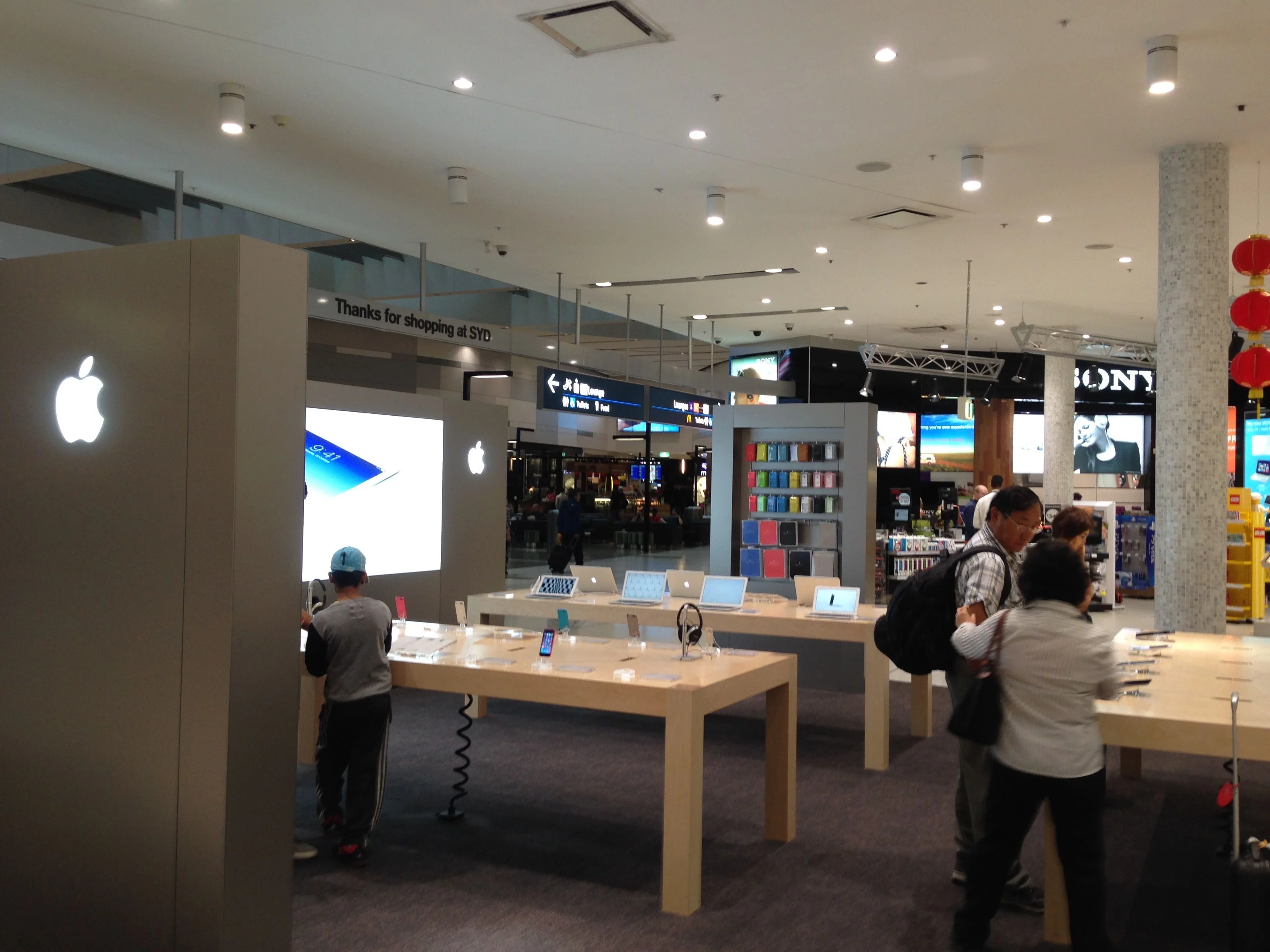 Apple Store がある