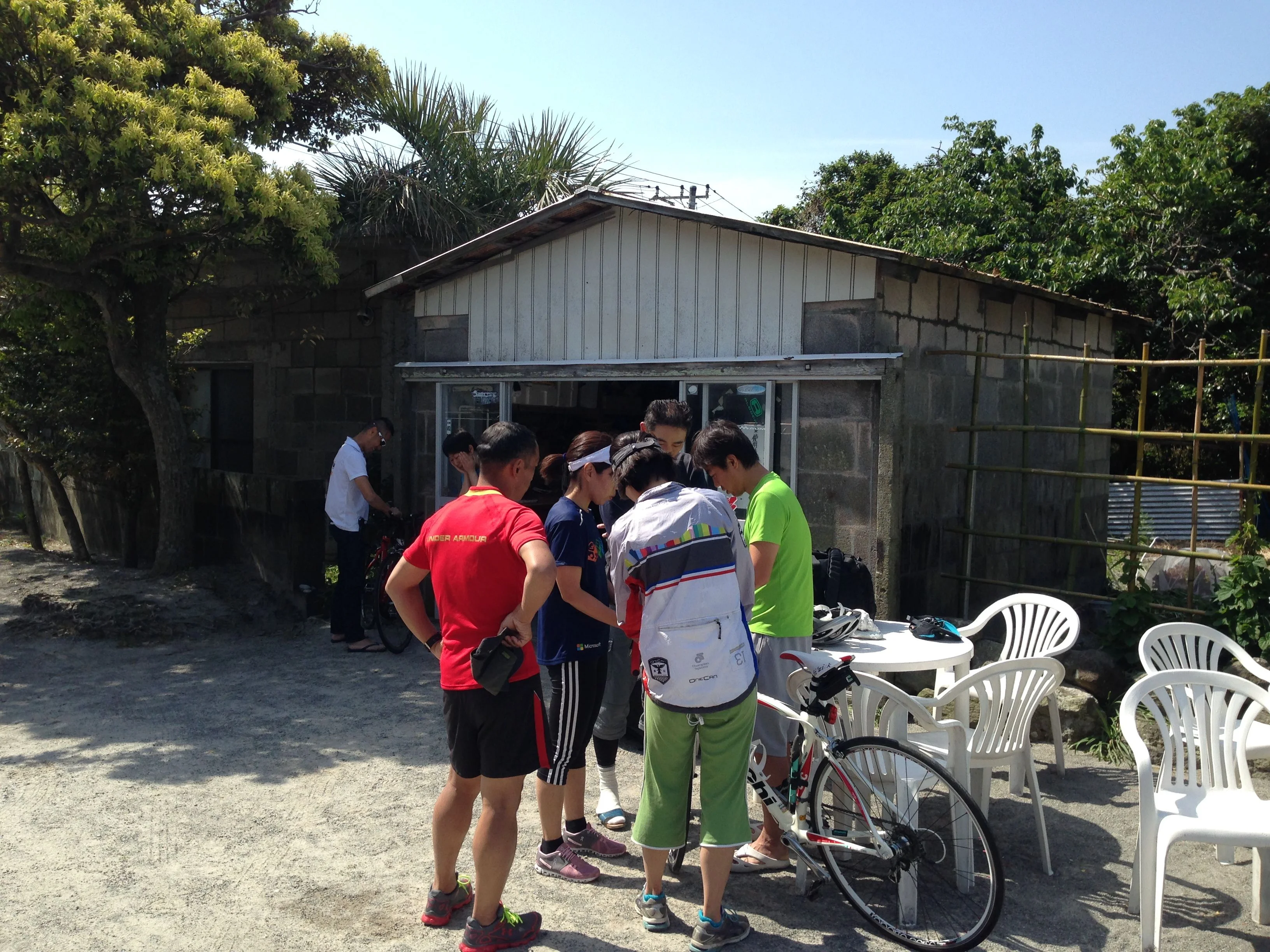 みんなでバイク組み立て