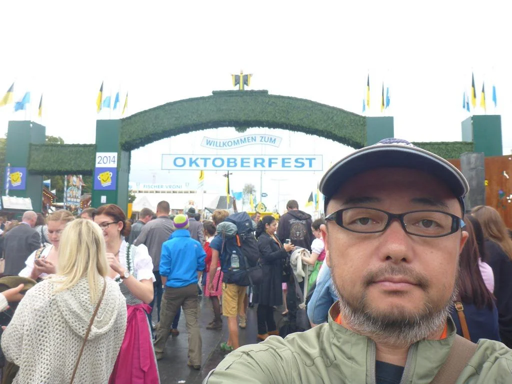 オクトーバーフェスト会場へ！