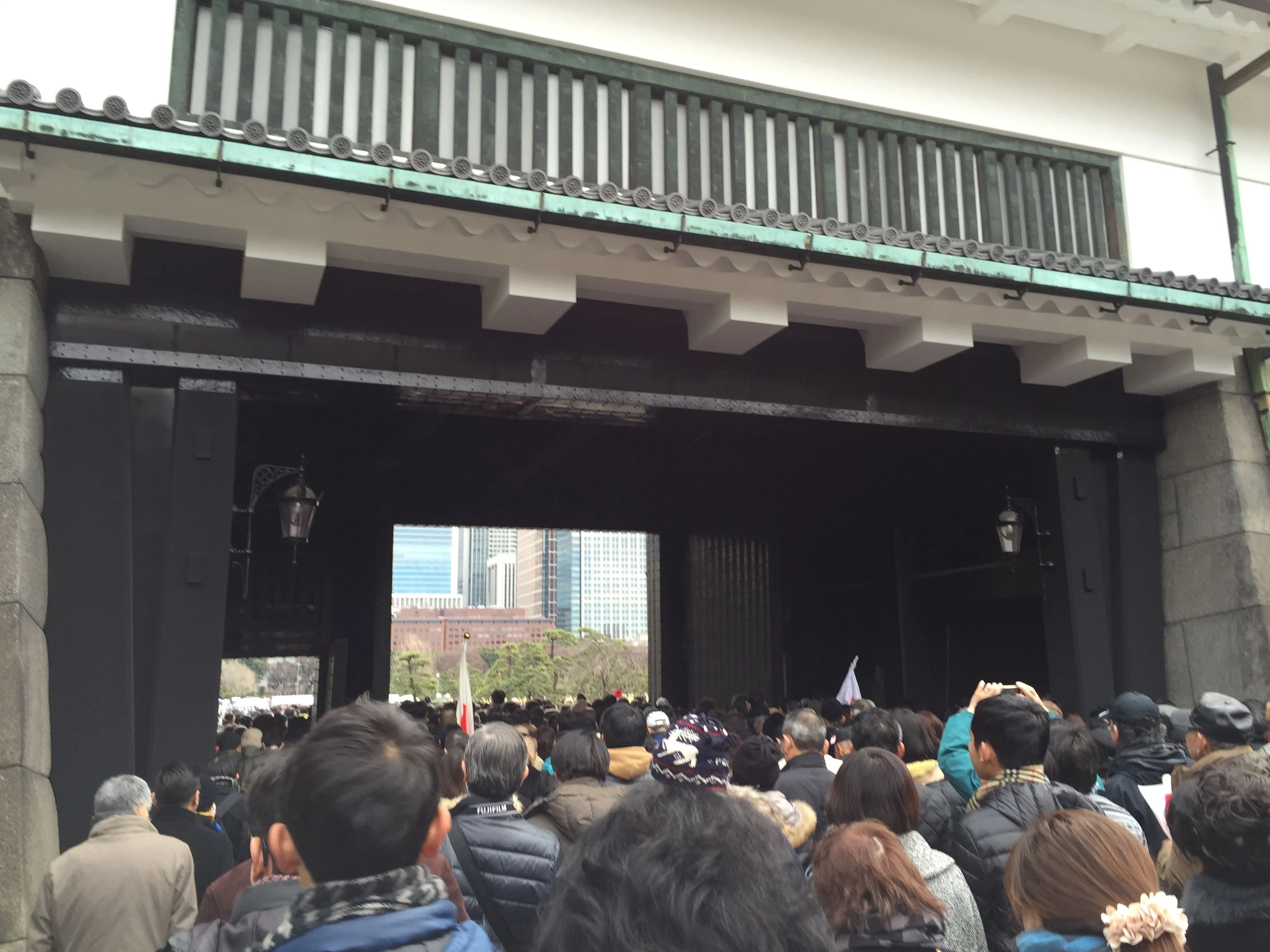 坂下門の方に出ました