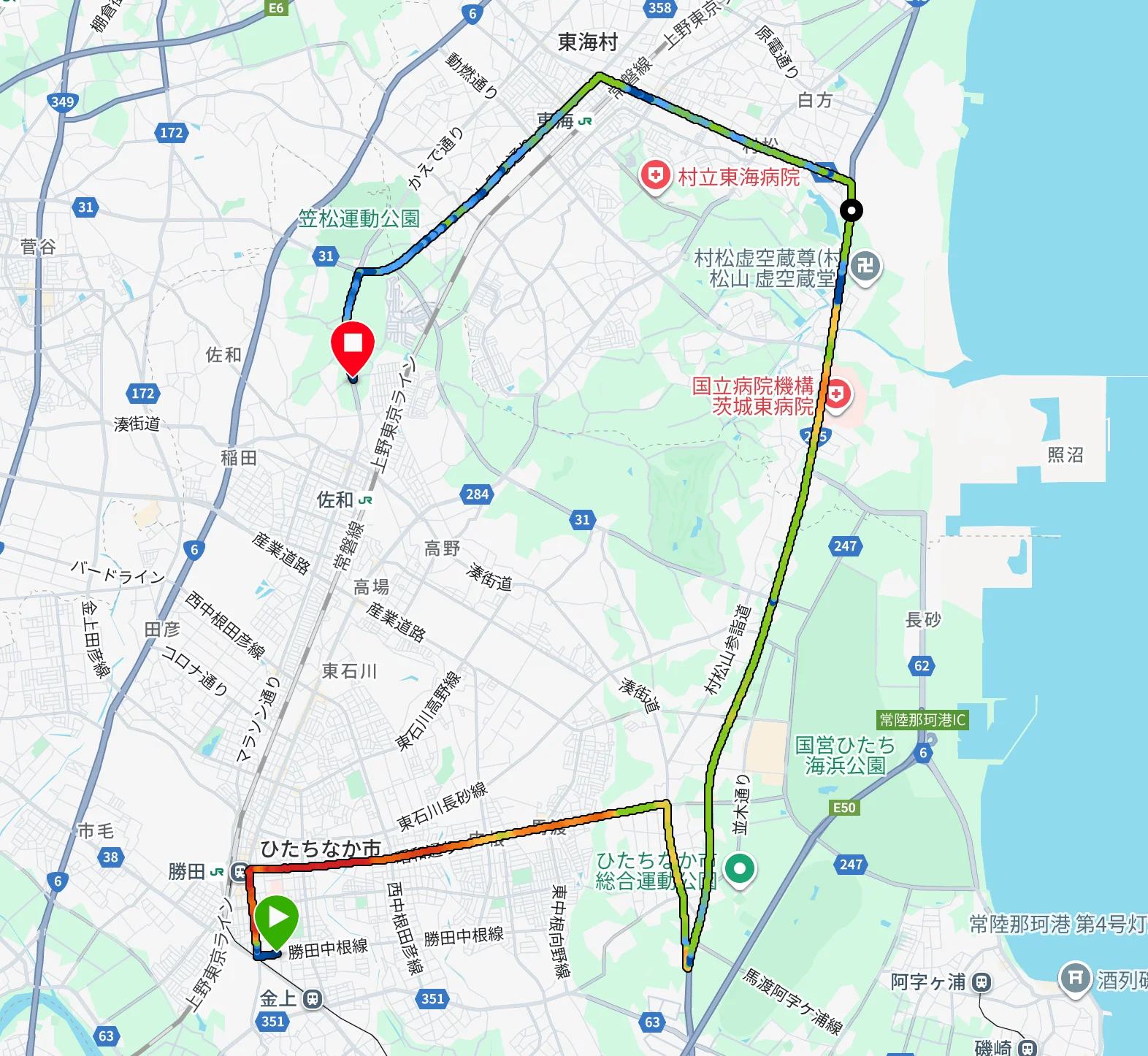 勝田全国マラソン 2026 を走ってきた