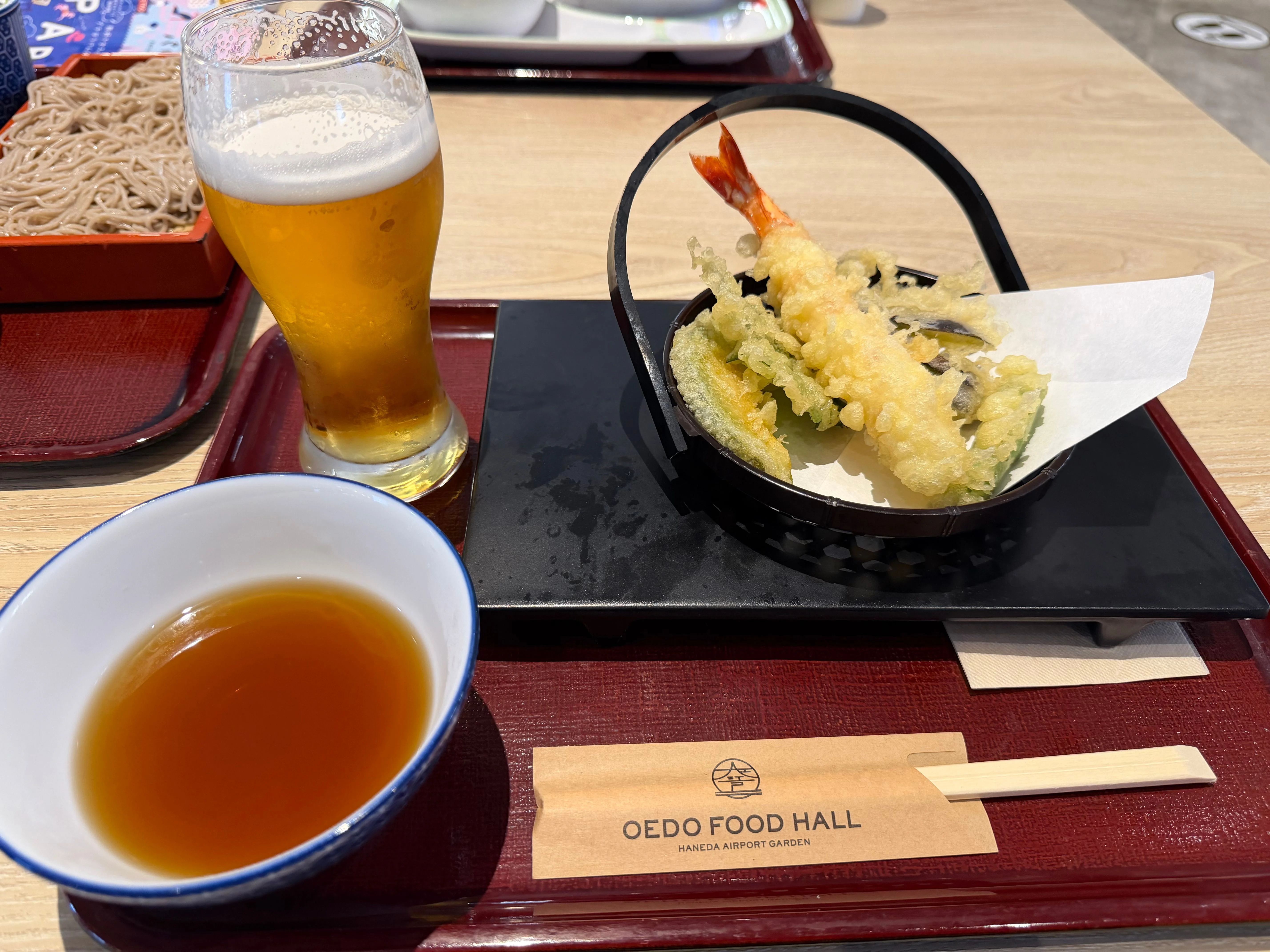 翌朝早いのもあり、ビールは１杯だけ