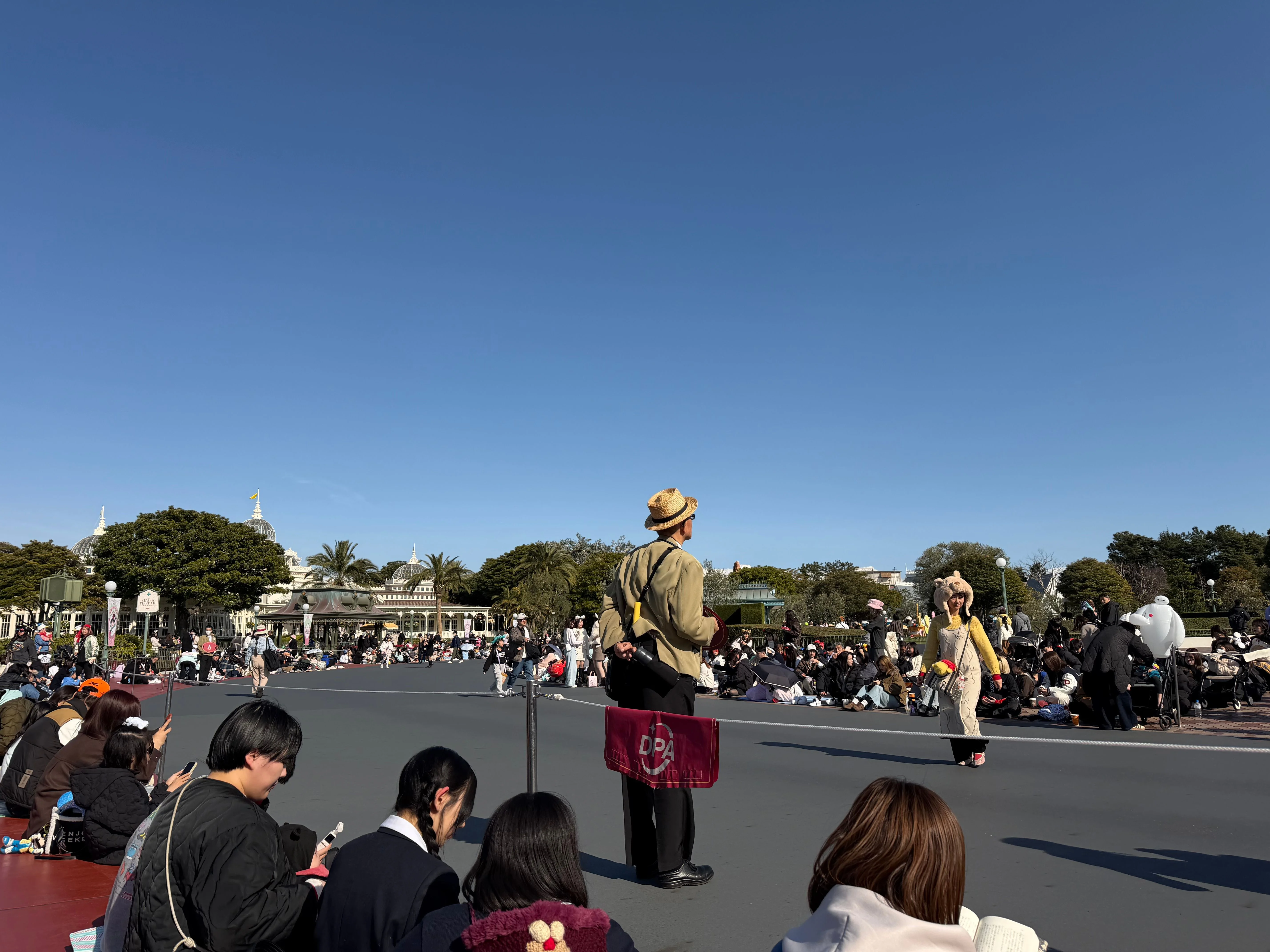 ２列目でした。昔はここは早くから来る猛者に埋められてた場所？