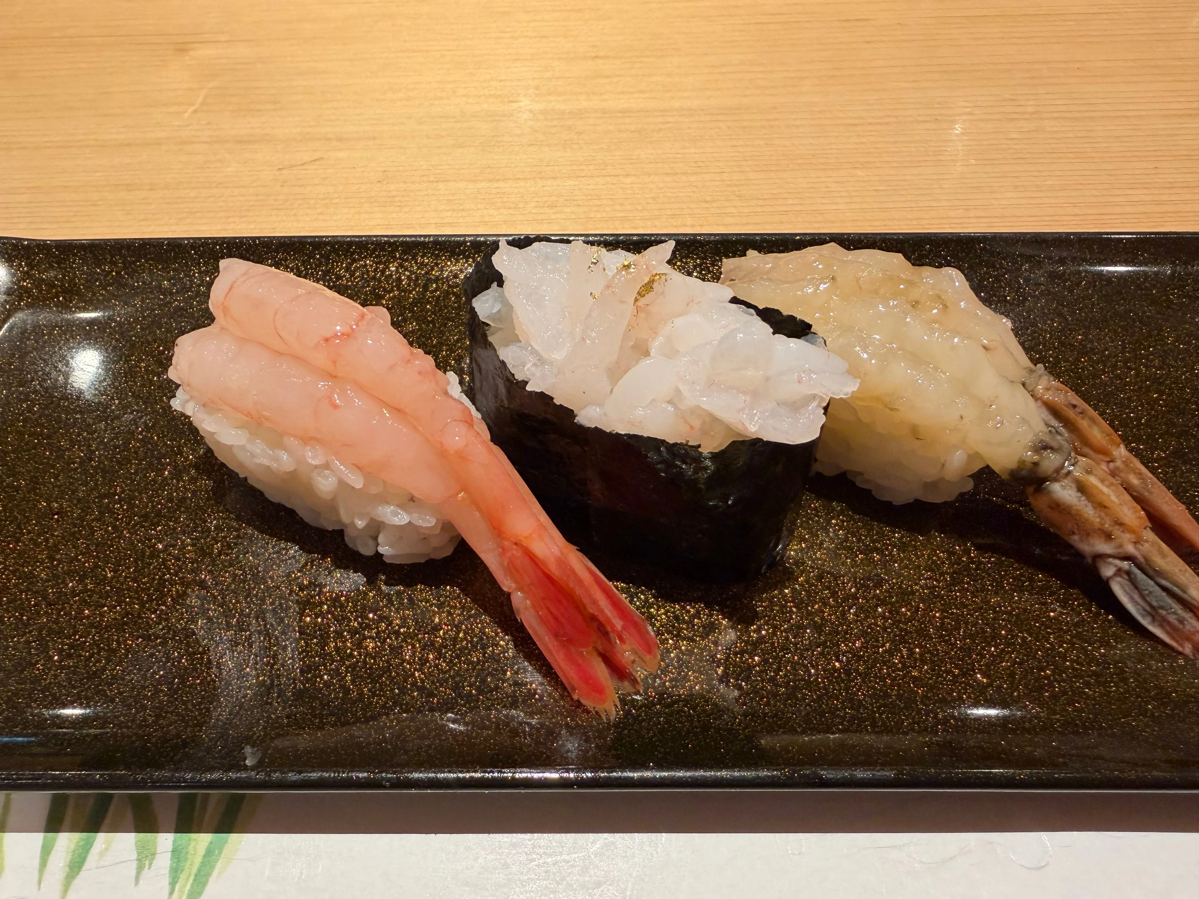 えび3種類を食べれる