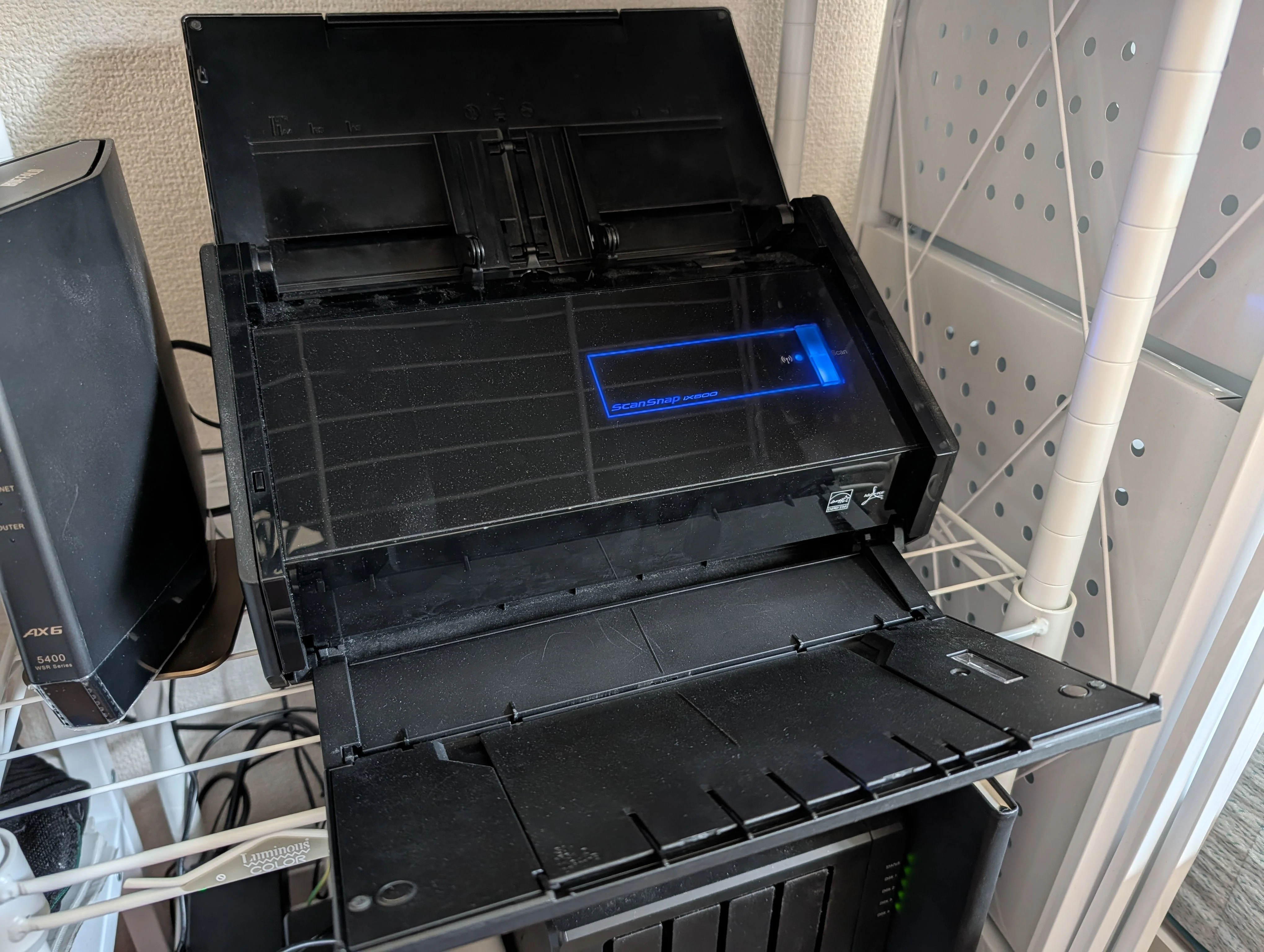 スキャンモードの ScanSnap
