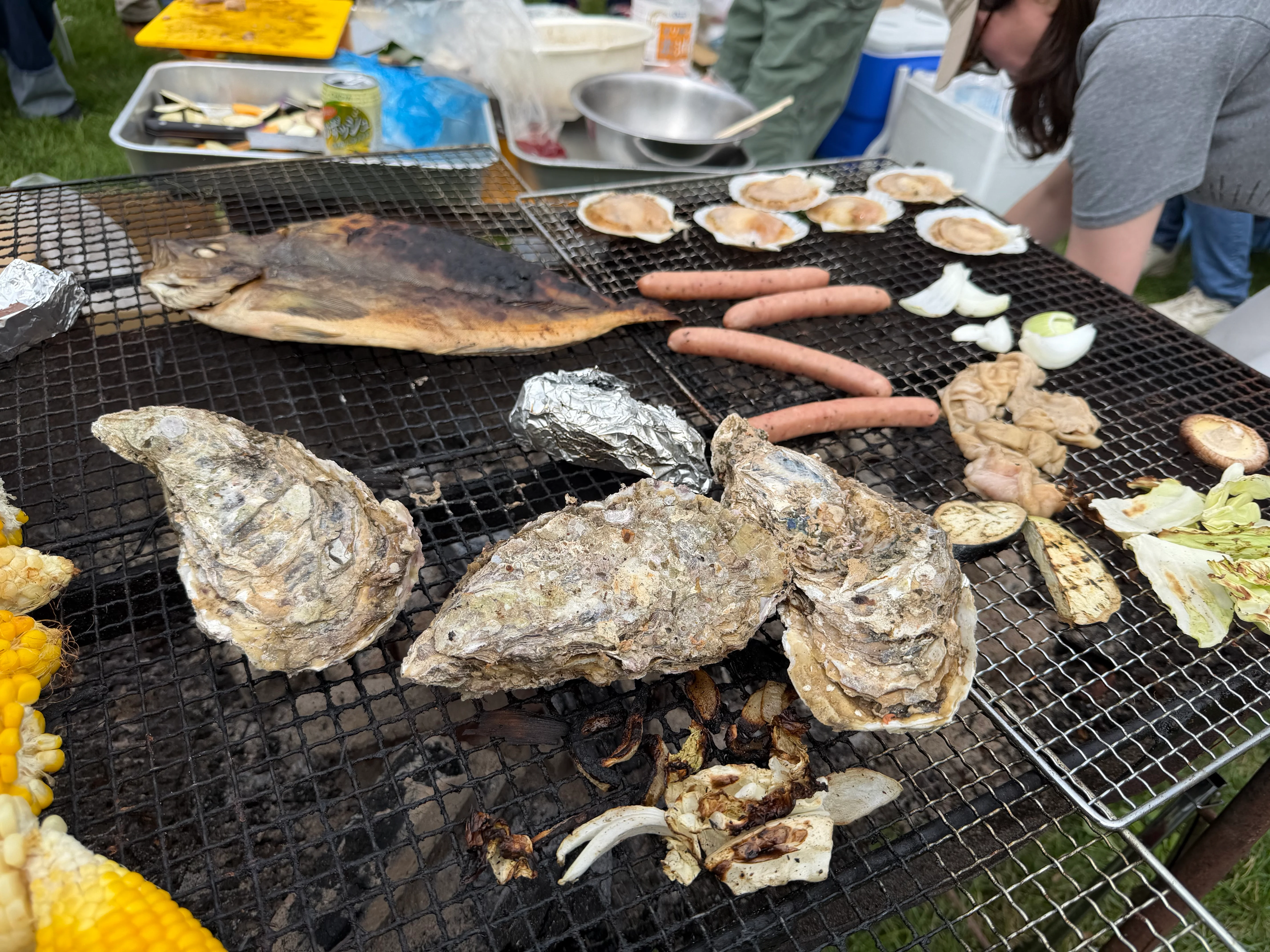 函館から届いた海鮮物
