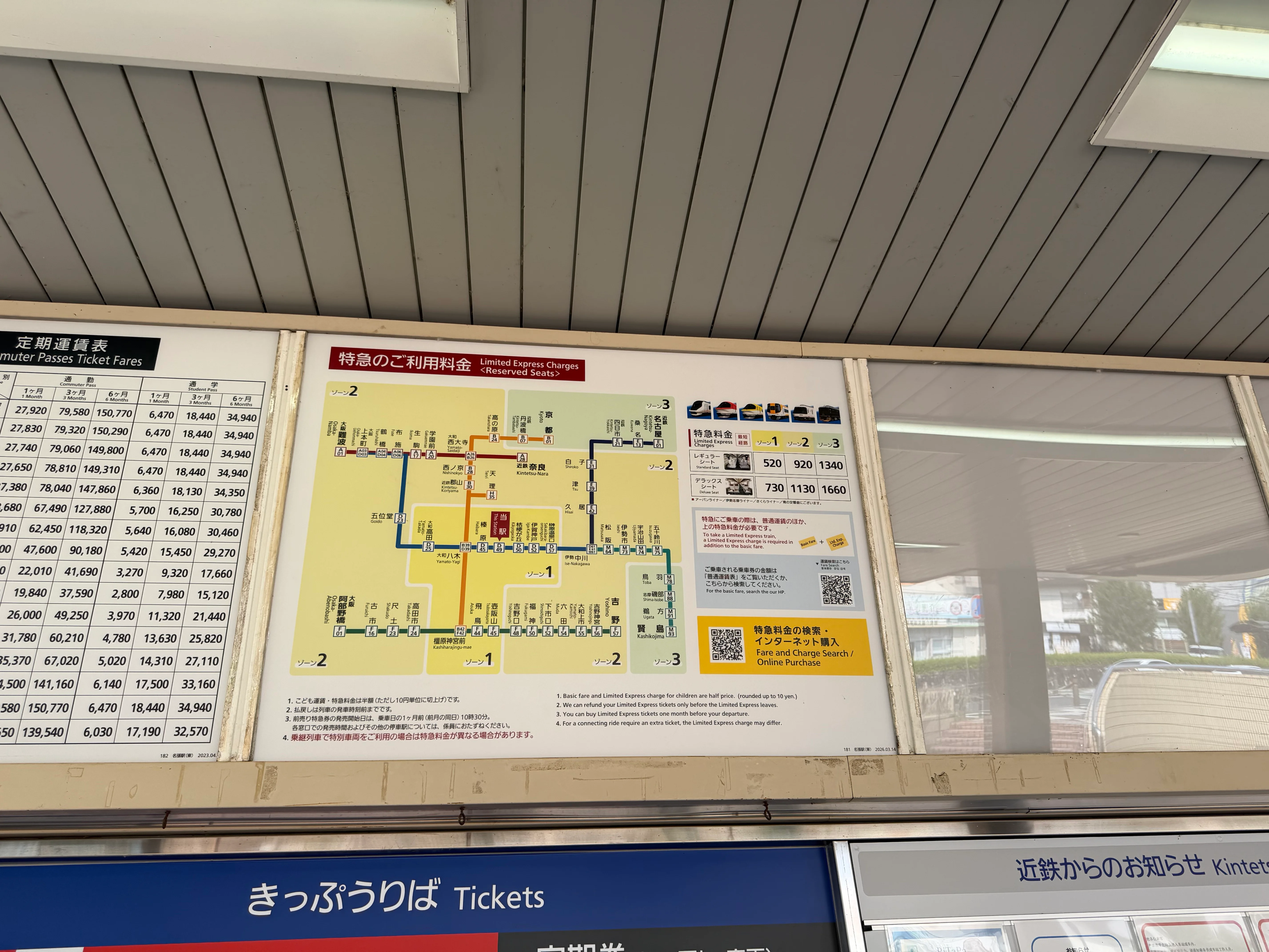 近鉄の特急料金