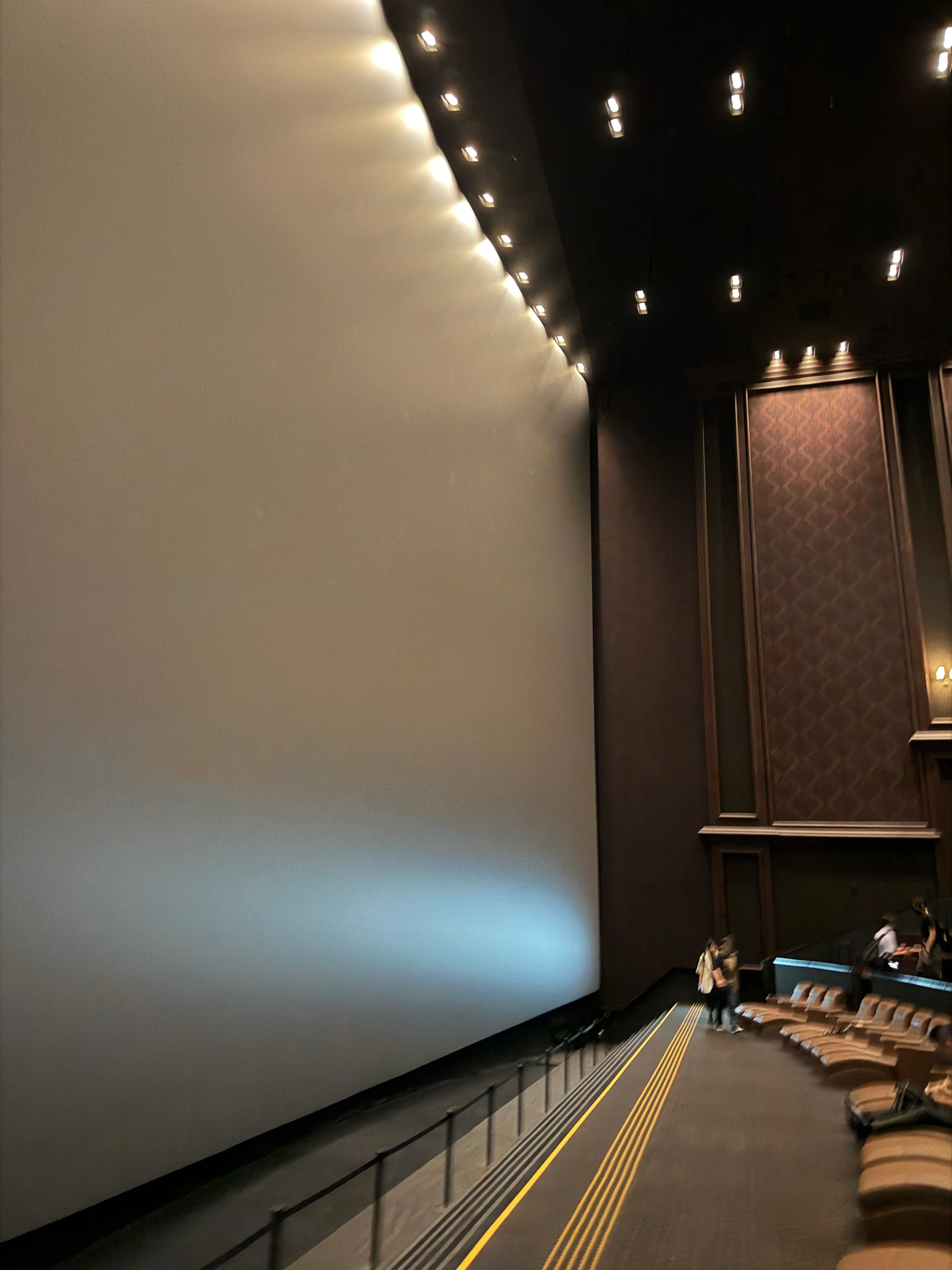 IMAX の巨大スクリーンはいい