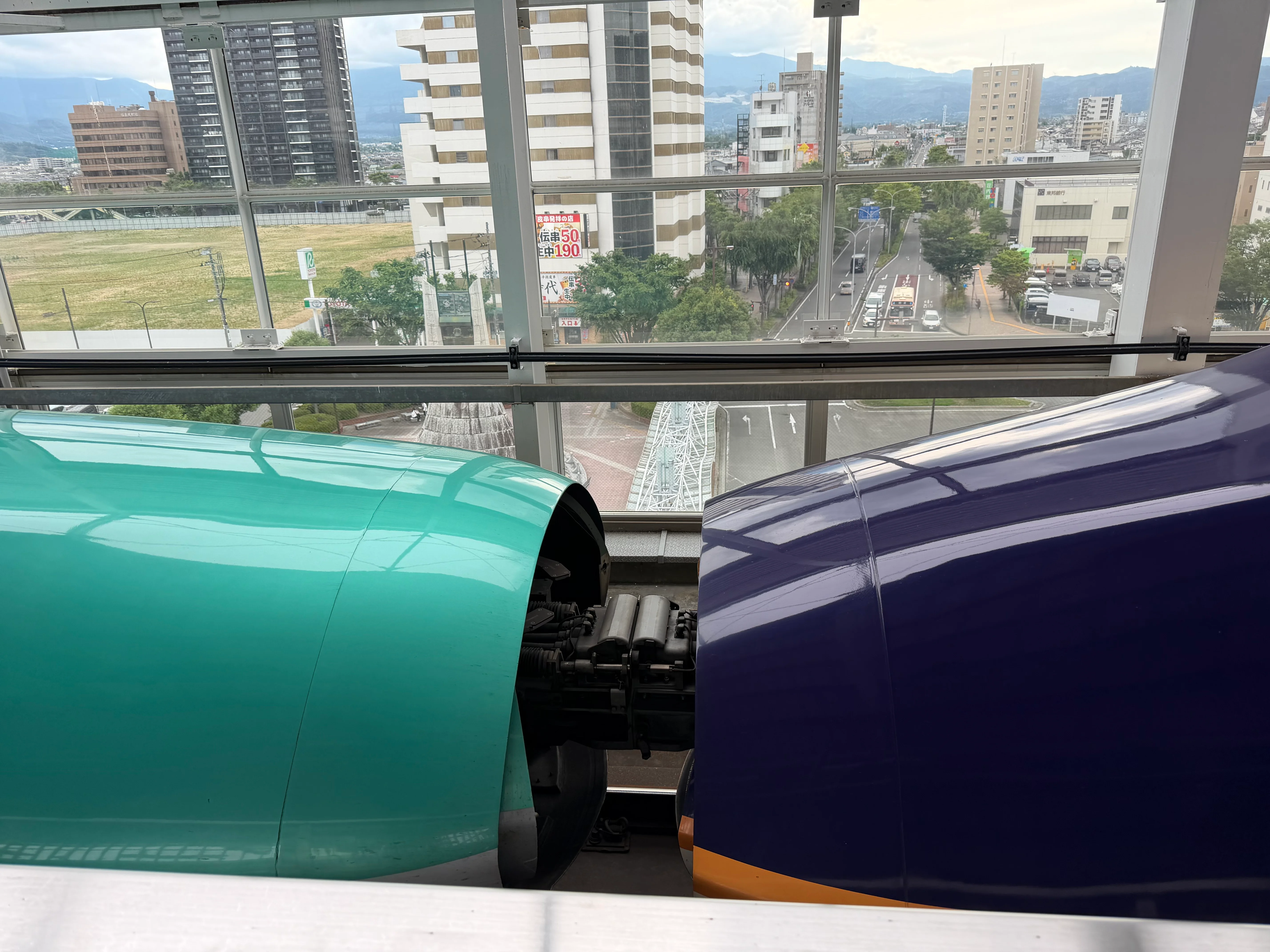 福島駅と盛岡駅と連結する体験を今回は２回体験
